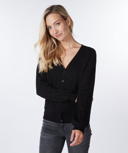 Cardigan basic V-neck