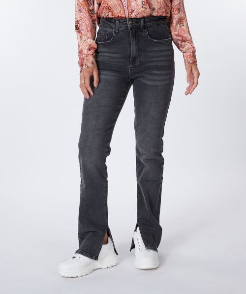 Trousers jeans flared split