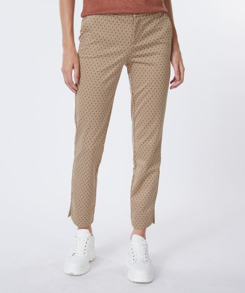 Trousers knitted diamond