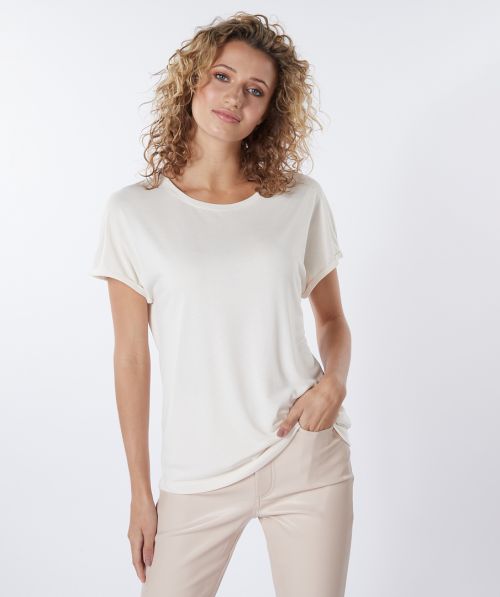 T-shirt turn up sleeve