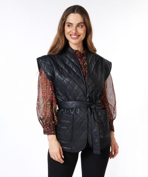 Gilet padded PU
