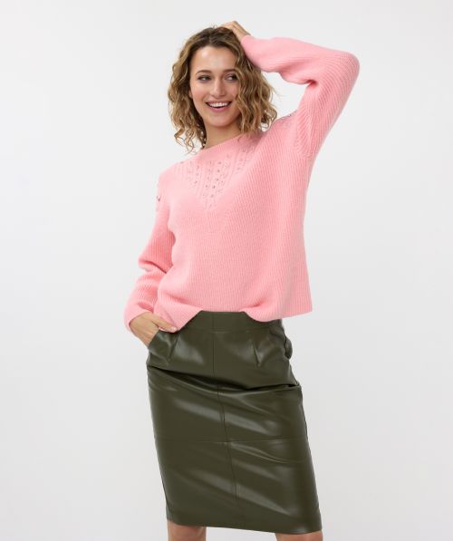 EsQualo Sweater V stones