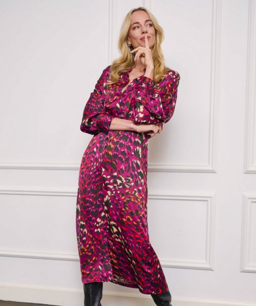 EsQualo Dress Floral Gem