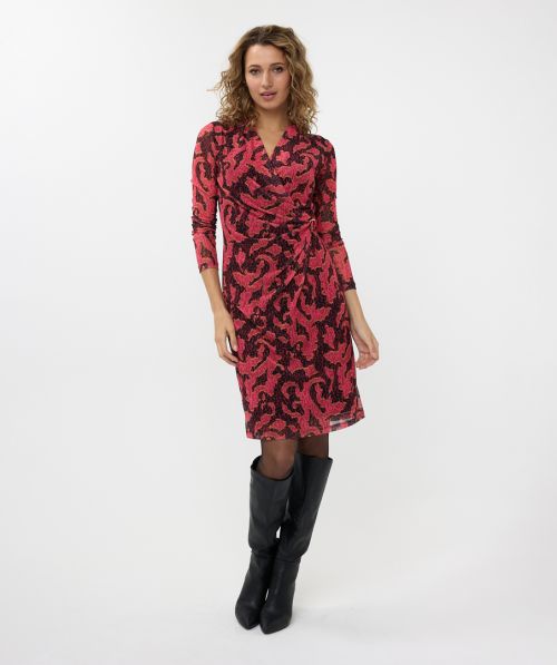 EsQualo Dress mesh wrap over