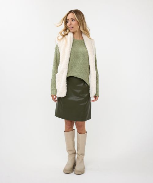 EsQualo Gilet teddy