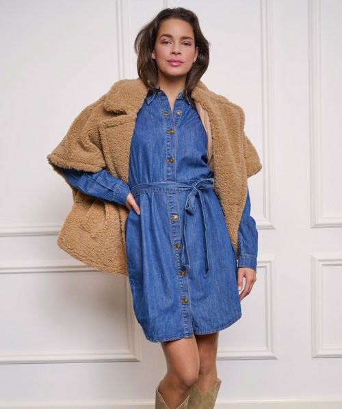 EsQualo Poncho teddy