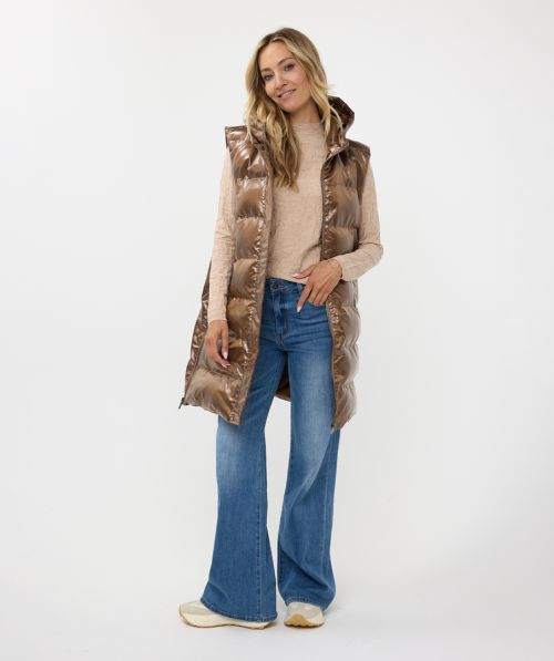 EsQualo Bodywarmer long hood