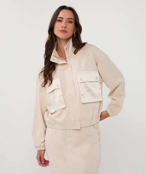 EsQualo Cardigan Bomber Modal