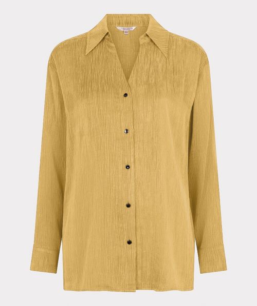 EsQualo Blouse crinkle cupro