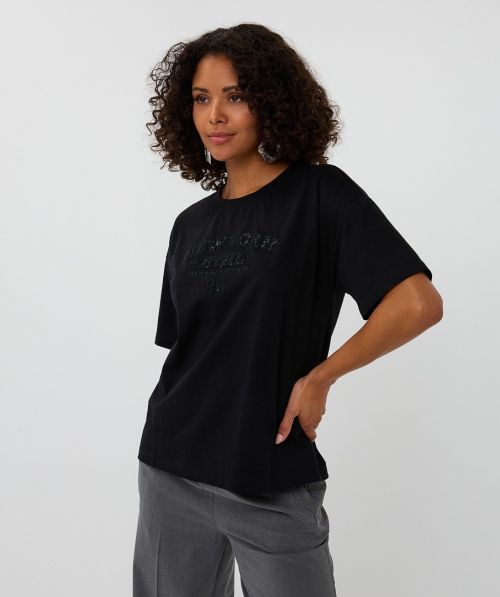 EsQualo T-shirt wide "New York”