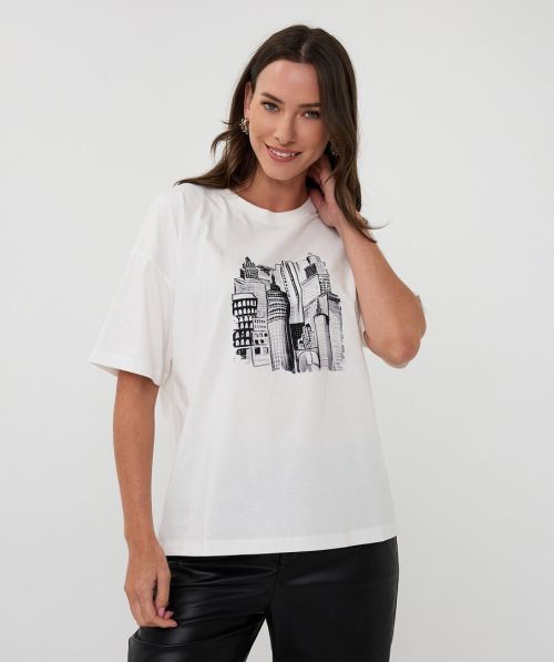 EsQualo T-shirt Skyline