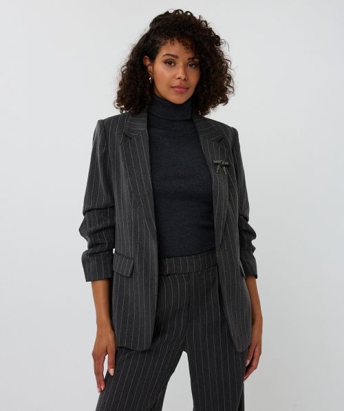 EsQualo Blazer stripe studs