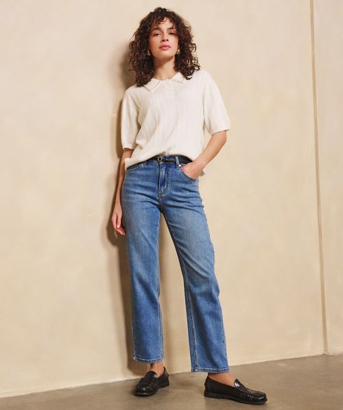 EsQualo Trousers straight embellished jeans