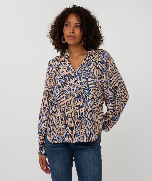 EsQualo Blouse print Flow