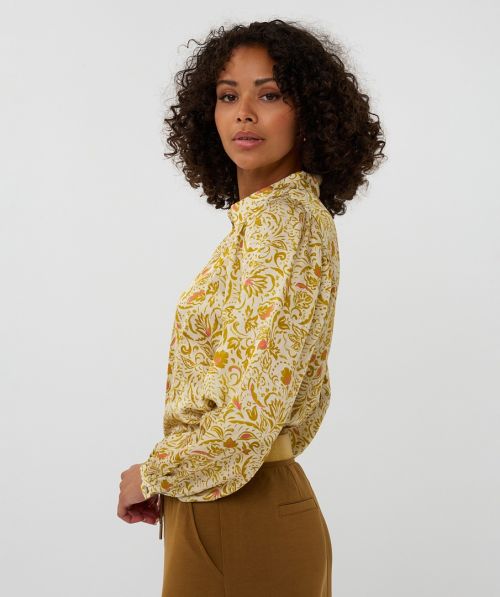 EsQualo Blouse basic Cheerful