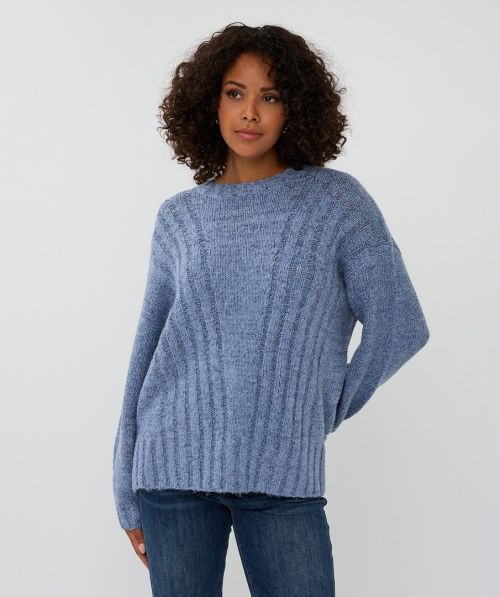 EsQualo Sweater V-neck lurex