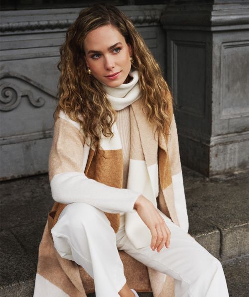 Scarf color blocks