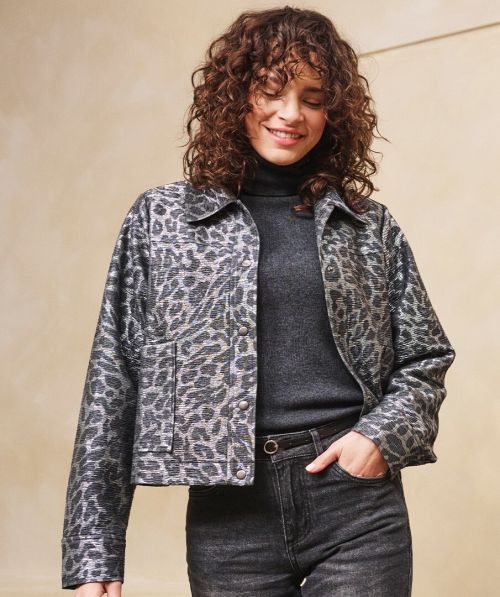 EsQualo Jacket Leopard