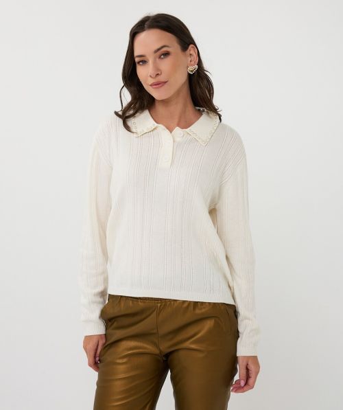 EsQualo Sweater oversized wool