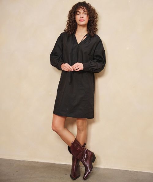 EsQualo Dress raglan poplin