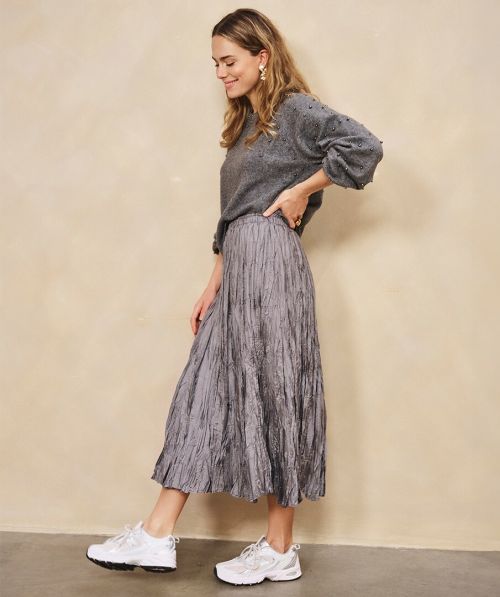 EsQualo Skirt crinkle