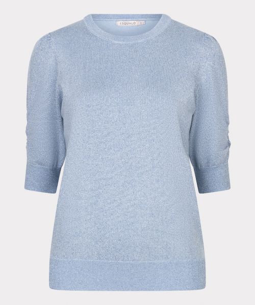 EsQualo Sweater s/slve lurex