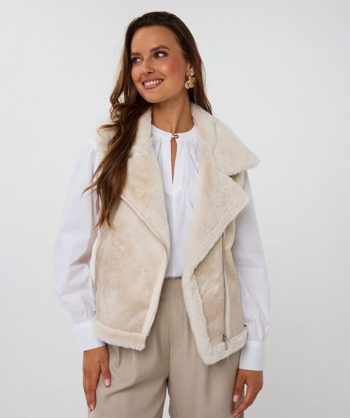 EsQualo Gillet fur