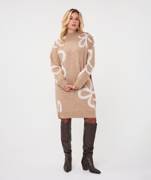 Dress melange lurex