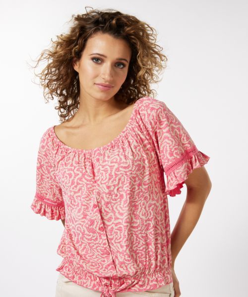 Blouse knot Vibrant Vacay