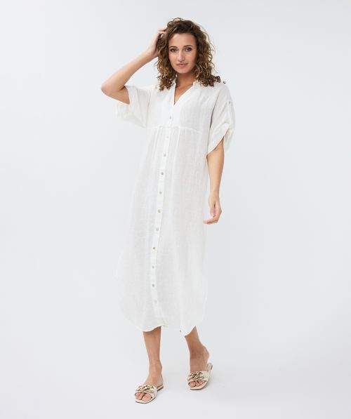 EsQualo Dress long linen