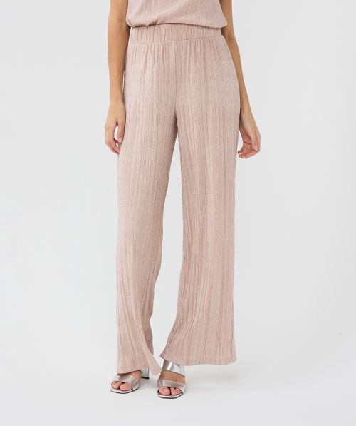 EsQualo: Trousers plisse glitter