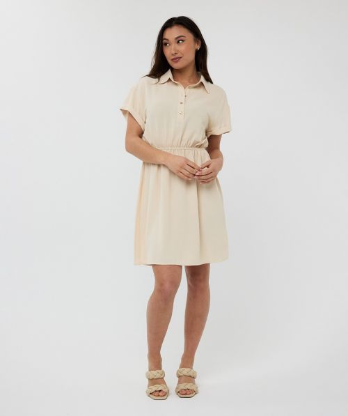 EsQualo Dress crinkle
