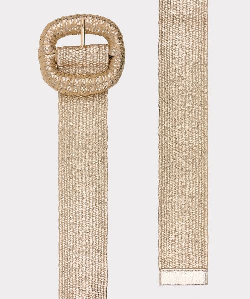 Belt elasticated coated