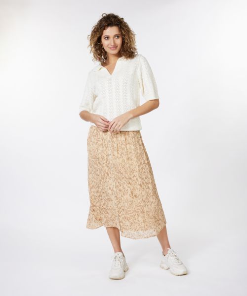 Skirt smock wild abundance