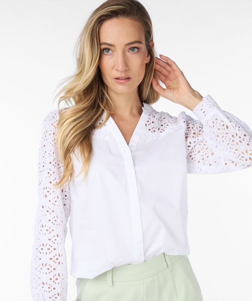 EsQualo Blouse embroidery
