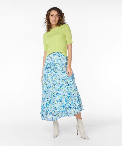 EsQualo Skirt long Bayside Flower
