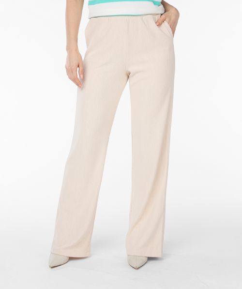 EsQualo Trousers fancy crinkle