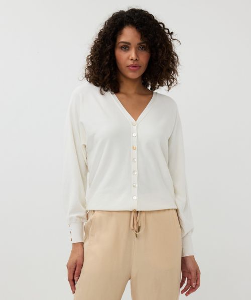 EsQualo Cardigan batwing knit