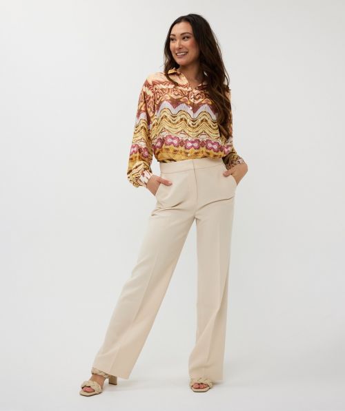 EsQualo Trousers straight basic