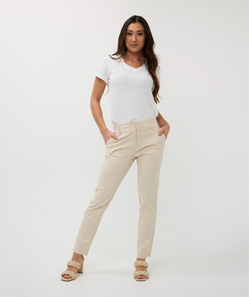 EsQualo Trousers chino stretch