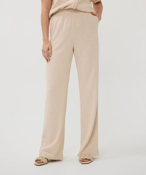 EsQualo Trousers fancy crinkle