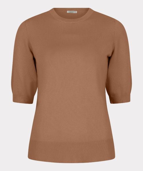 Sweater s/slve r/neck basic knit