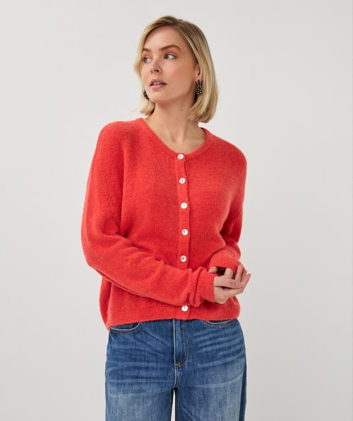 Cardigan boxy