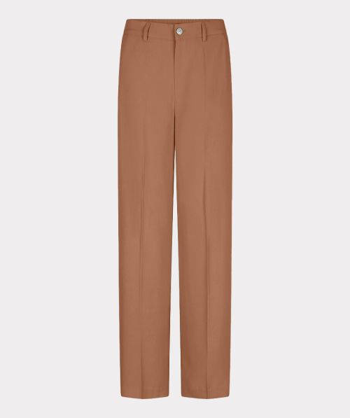 Trousers wide crêpe