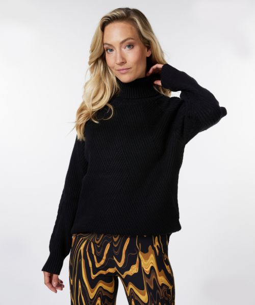 Sweater fancy knit