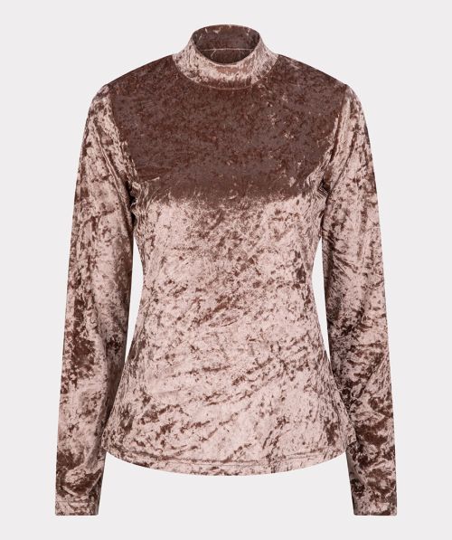Top velours de panne