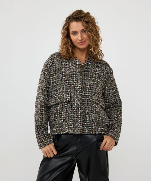 EsQualo Jacket bomber tweed