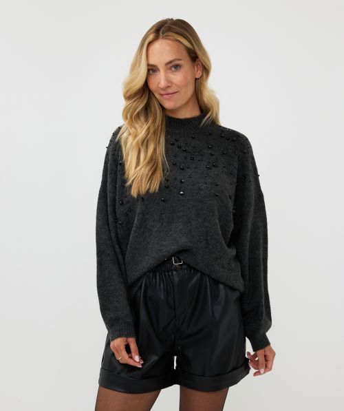 EsQualo Sweater beading