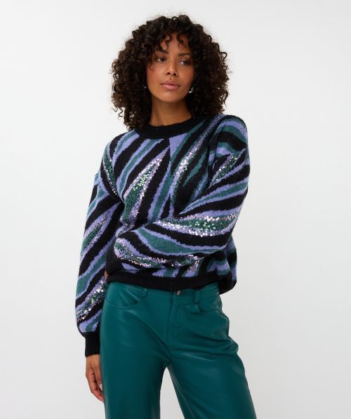 EsQualo Sweater zebra