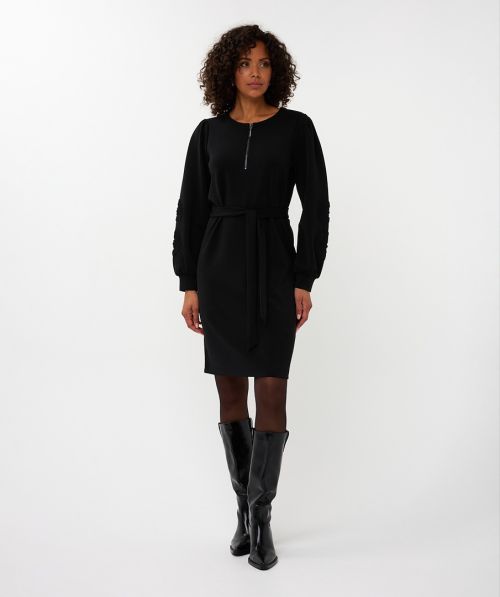 EsQualo Dress tape embroidery modal